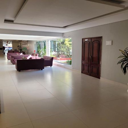 Flat Completo Novo A 350M Da Praia Com Piscina Sao Vicente  Ngoại thất bức ảnh