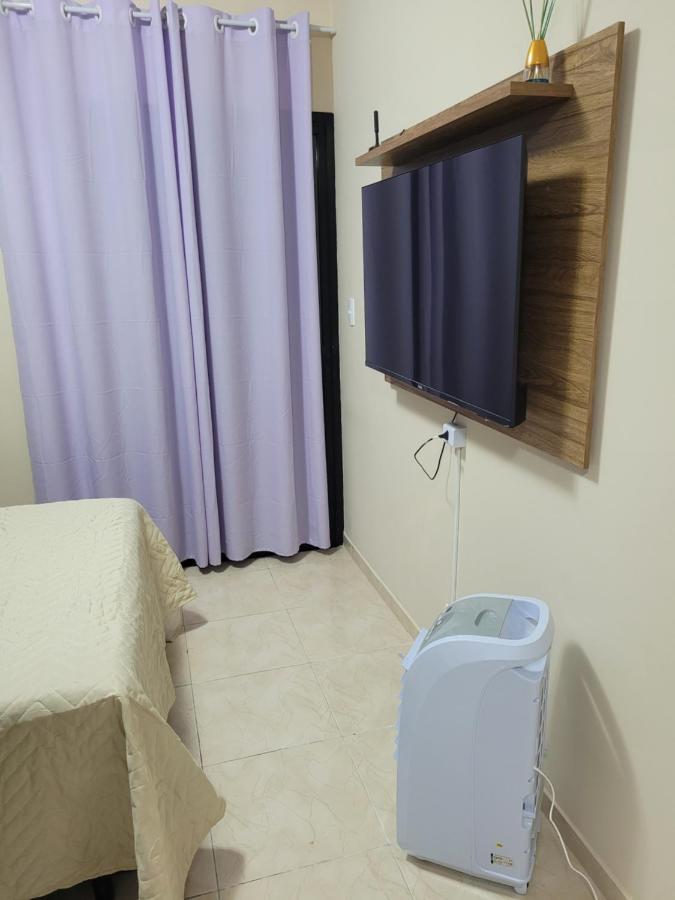 Flat Completo Novo A 350M Da Praia Com Piscina Sao Vicente  Ngoại thất bức ảnh