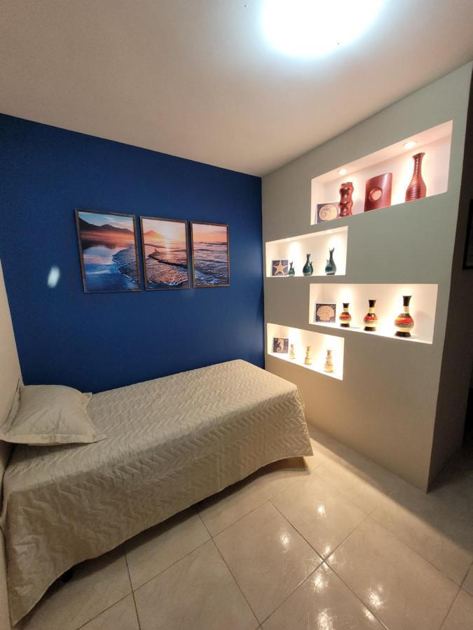 Flat Completo Novo A 350M Da Praia Com Piscina Sao Vicente  Ngoại thất bức ảnh