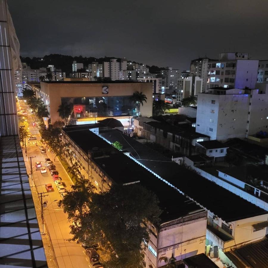 Flat Completo Novo A 350M Da Praia Com Piscina Sao Vicente  Ngoại thất bức ảnh